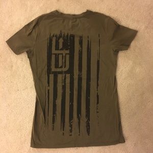 Ever Forward Flag Performance Tee OLIVE